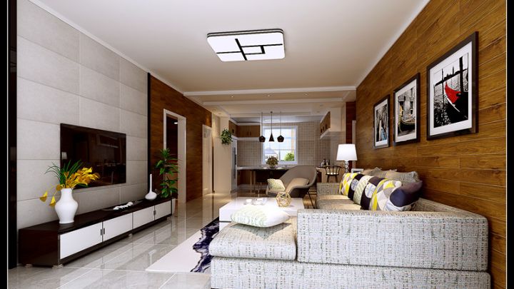 保利葉語輕奢北歐混搭裝修裝修案例