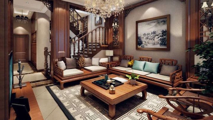 歐洲花園中式風(fēng)格裝修案例