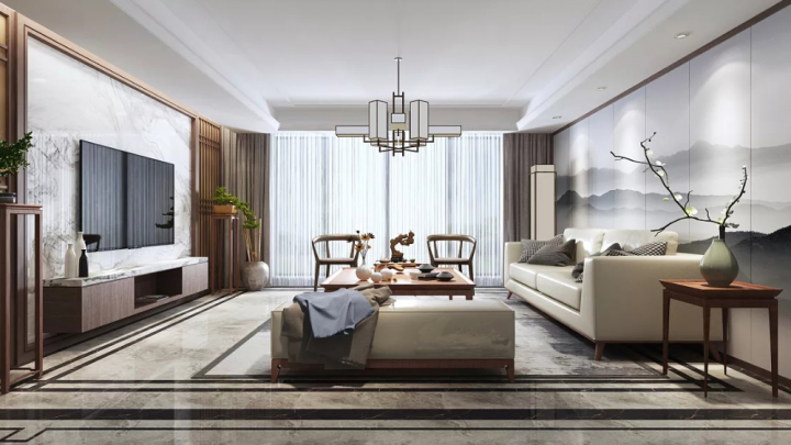 西街名門三室兩廳一衛(wèi)效果圖