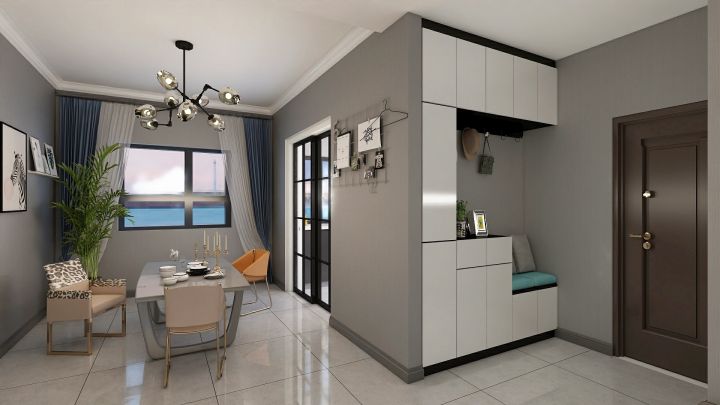 時代帝景北歐風格裝修案例