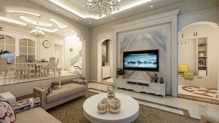 歐洲花園現(xiàn)代簡歐風格裝修案例